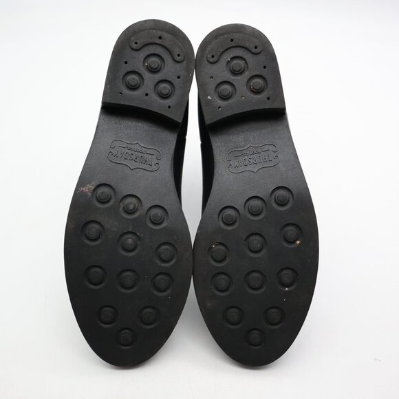 Thursday  Everyday Boots Duchess Chelsea Women's 7.5 Black Leather Boots Pull On - Picture 7 of 9